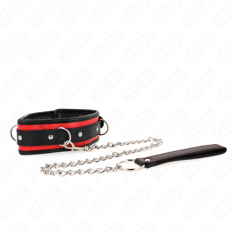 KINK - SCHWERE HALSKETTE MIT GÜRTEL 65 CM MODELL 2 VERSTELLBAR 36,5-50 CM - Sexotim