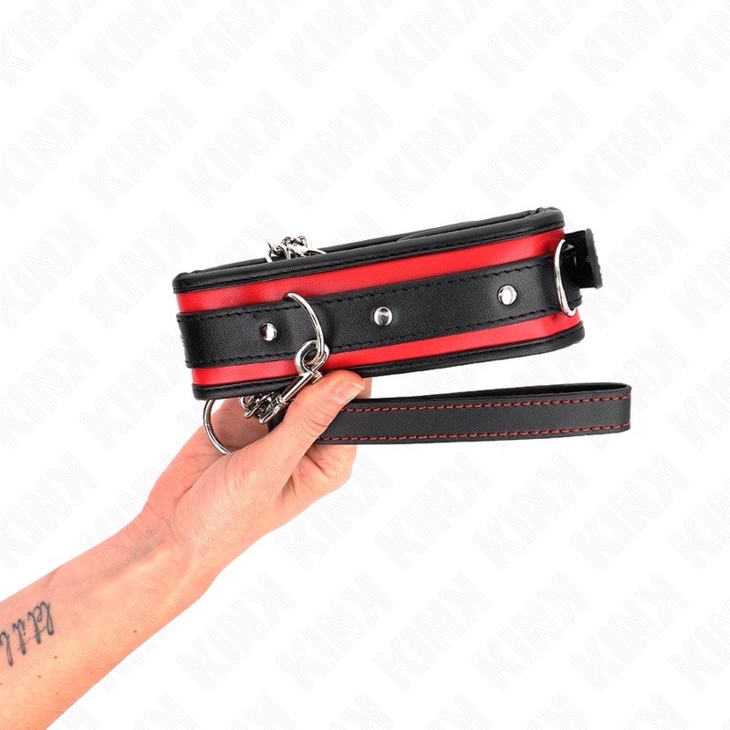 KINK - SCHWERE HALSKETTE MIT GÜRTEL 65 CM MODELL 2 VERSTELLBAR 36,5-50 CM - Sexotim