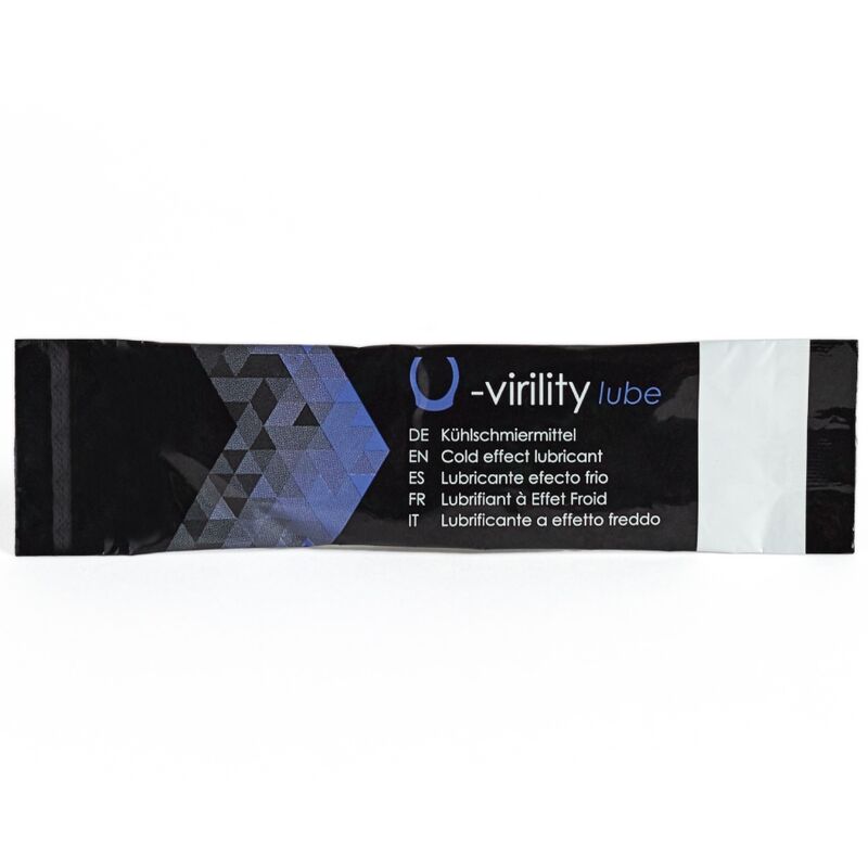 500 COSMETICS - U-VIRILITY LUBE GLEITMITTEL MIT KÄLTEFFEKT 10 X 5 ML - Sexotim