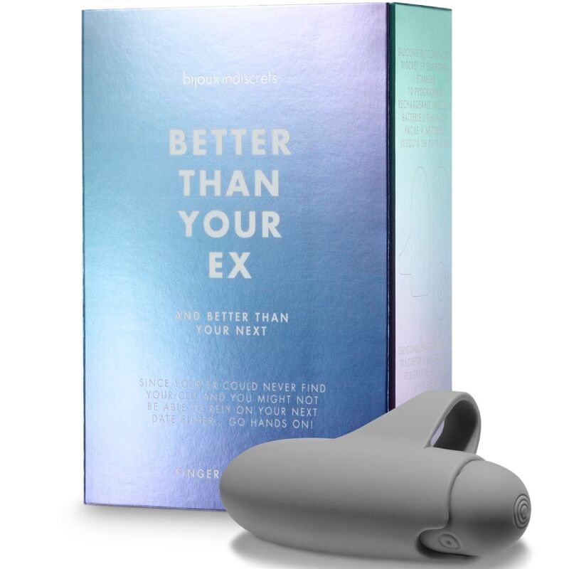BIJOUX - BESSER ALS IHR EX VIBRATOR BULLET 10 VIBRATIONEN GRAU - Sexotim