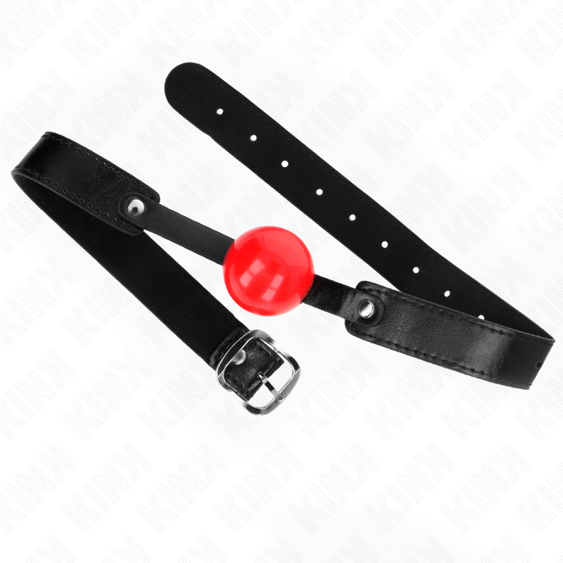 KINK - SOFT TPE BALL 4 CM GAG MODELL-1, 66 x 2,5 CM VERSTELLBAR 41-61 CM - Sexotim