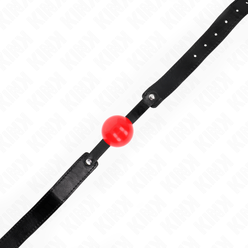 KINK - SOFT TPE BALL 4 CM GAG MODELL-1, 66 x 2,5 CM VERSTELLBAR 41-61 CM - Sexotim
