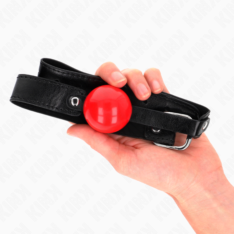 KINK - SOFT TPE BALL 4 CM GAG MODELL-1, 66 x 2,5 CM VERSTELLBAR 41-61 CM - Sexotim