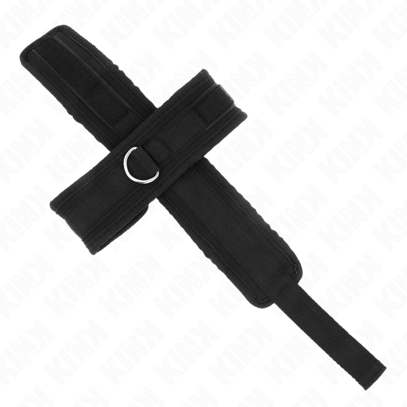 KINK - KREUZMANSCHETTEN SCHWARZ 34 X 5,5 CM - Sexotim