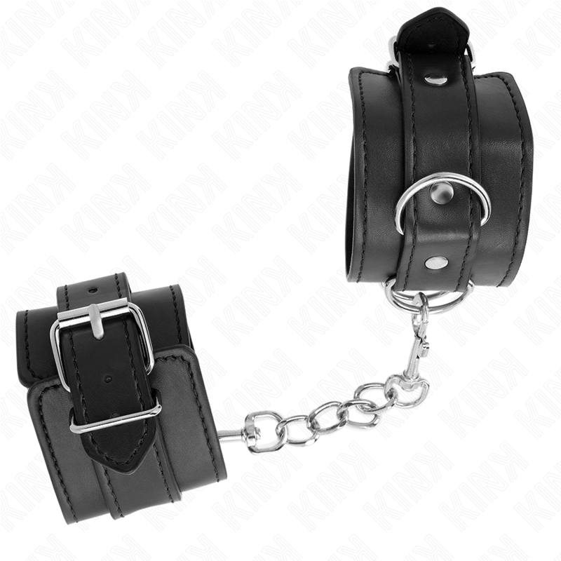 KINK - EINFACHE HANDGELENKSFESSELN SCHWARZ VERSTELLBAR 20-23 CM X 5,5 CM - Sexotim