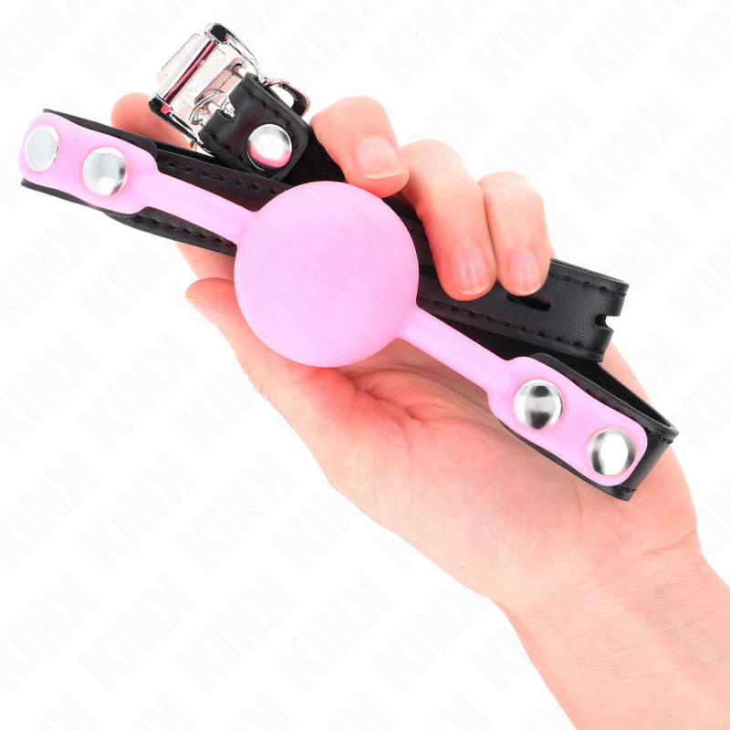 KINK - LEUCHTENDER SILIKONBALL 4 CM Knebel 60 x 2 CM - Sexotim