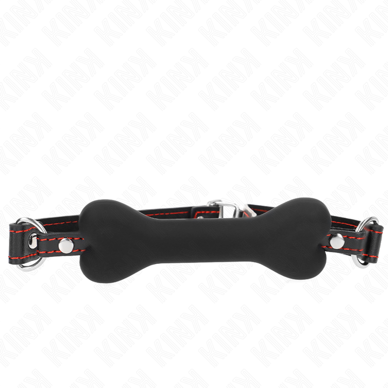 KINK - SCHWARZER KNOCHEN 12 CM GAG 63 x 2 CM - Sexotim