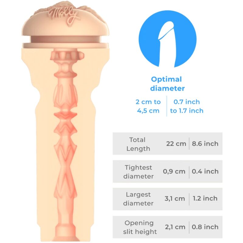 KIIROO - MOLLY STEWART STROKER KIIROO, STARS COLLECTION - Sexotim