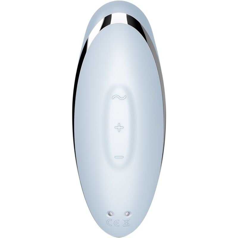 SATISFYER - TAP & CLIMAX 2 VIBRATOR & STIMULATOR BLAU - Sexotim