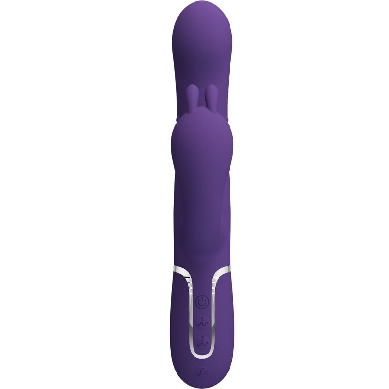 PRETTY LOVE - CAMMY TRIPLE VIBRATOR MULTIFUNKTION 4 IN 1 LILA - Sexotim