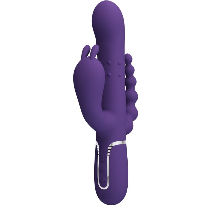 PRETTY LOVE - CAMMY TRIPLE VIBRATOR MULTIFUNKTION 4 IN 1 LILA - Sexotim