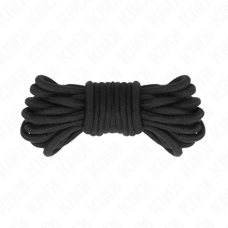 KINK - BAUMWOLLSEIL 5 METER SCHWARZ - Sexotim