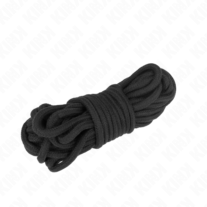 KINK - BAUMWOLLSEIL 5 METER SCHWARZ - Sexotim