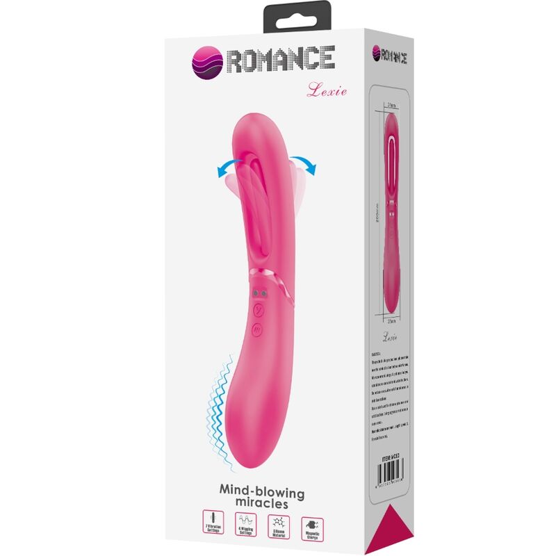 ROMANCE - LEXIE G-SPOT VIBRATOR 7 VIBRATIONEN ROSA - Sexotim