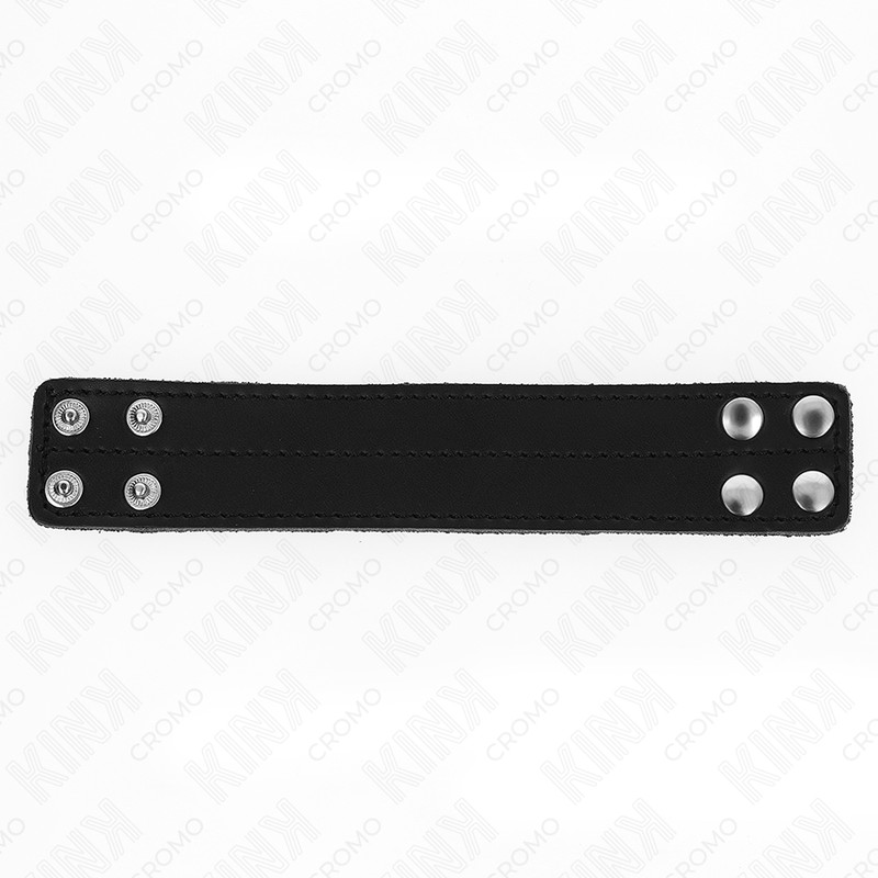 KINK - PENISRING AUS LEDER MIT DRUCKVERSCHLUSS 18,5 X 3,3 CM - Sexotim