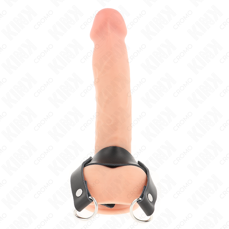 KINK - PENISRING MIT "D" FÖRMIGEN RINGEN 18,5 X 3,3 CM - Sexotim