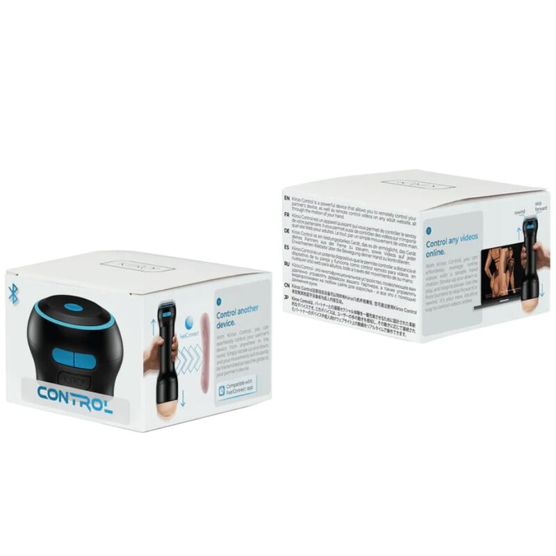 KIIROO – SCHWARZER INTERAKTIVER CONTROLLER FÜR KIIRO-MASTURBATOREN - Sexotim
