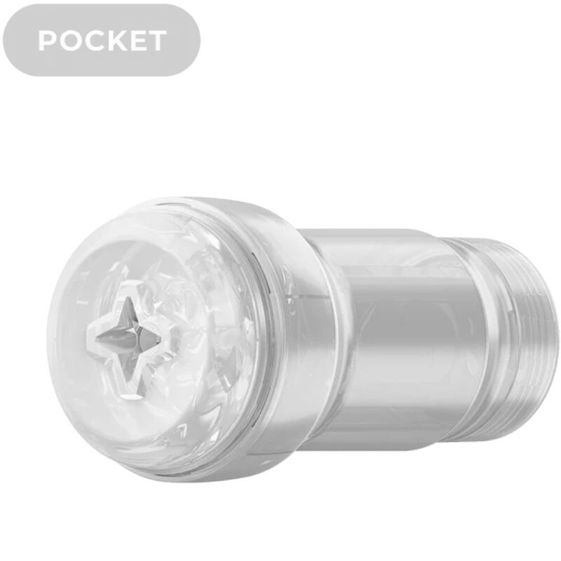 KIIROO - FEEL POCKET STROKER KRISTALL, TRANSPARENT - Sexotim