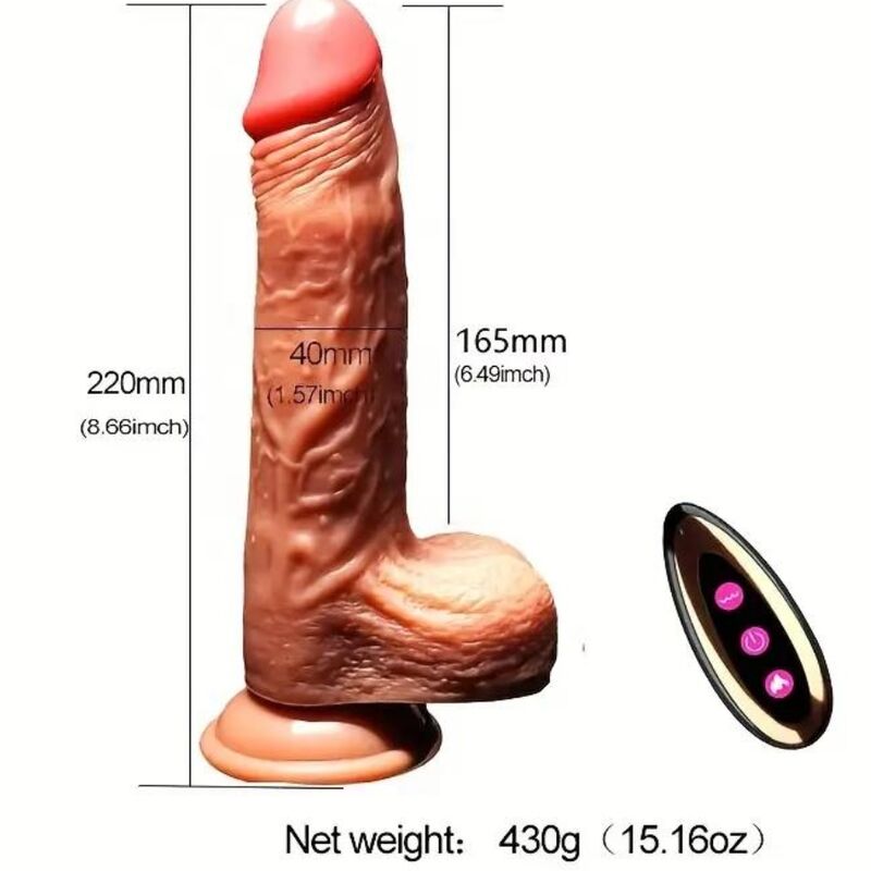 ARMONY - WIEDERAUFLADBARER VIBRIERENDER REALISTISCHER DILDO - Sexotim