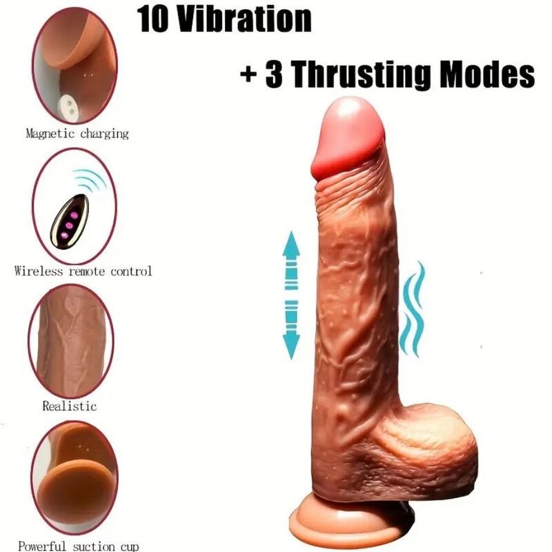 ARMONY - WIEDERAUFLADBARER VIBRIERENDER REALISTISCHER DILDO - Sexotim