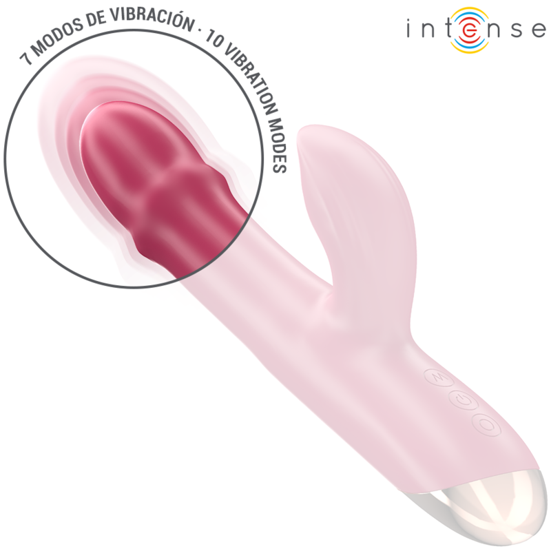 INTENSE - CHLOE MULTIFUNKTIONSVIBRATOR 3 IN 1 ROT - Sexotim