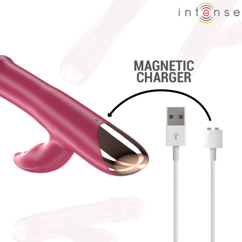 INTENSE - CHLOE MULTIFUNKTIONSVIBRATOR 3 IN 1 ROT - Sexotim