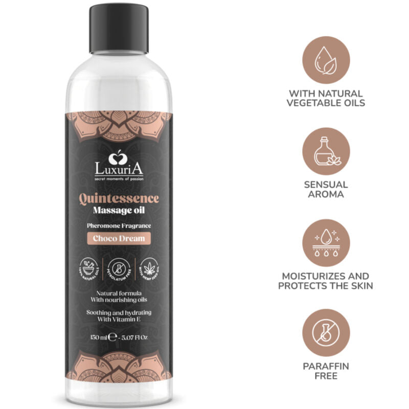 INTIMATELINE LUXURIA - MASSAGEÖL SCHOKOLADE 150 ML - Sexotim