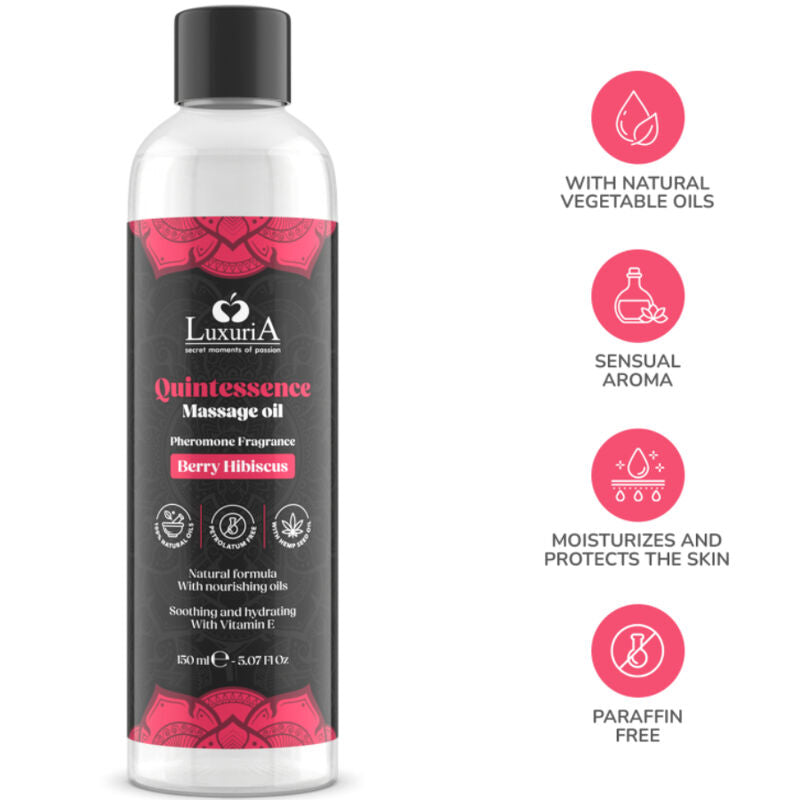INTIMATELINE LUXURIA - MASSAGEÖL BEERE 150 ML - Sexotim
