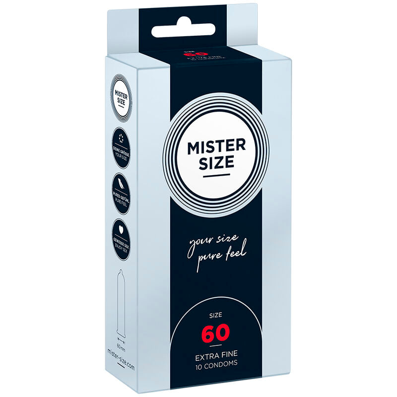 MISTER SIZE - KONDOMGRÖSSE 60 MM (10 EINHEITEN) - Sexotim
