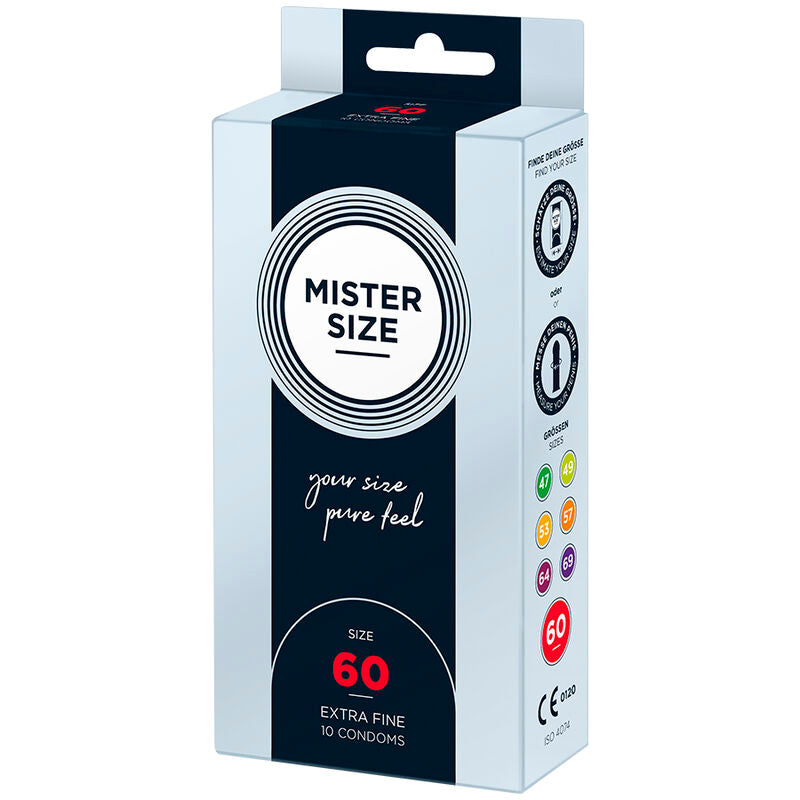 MISTER SIZE - KONDOMGRÖSSE 60 MM (10 EINHEITEN) - Sexotim