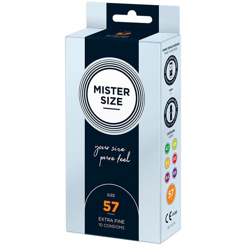 MISTER SIZE - KONDOMGRÖSSE 57 MM (10 EINHEITEN) - Sexotim
