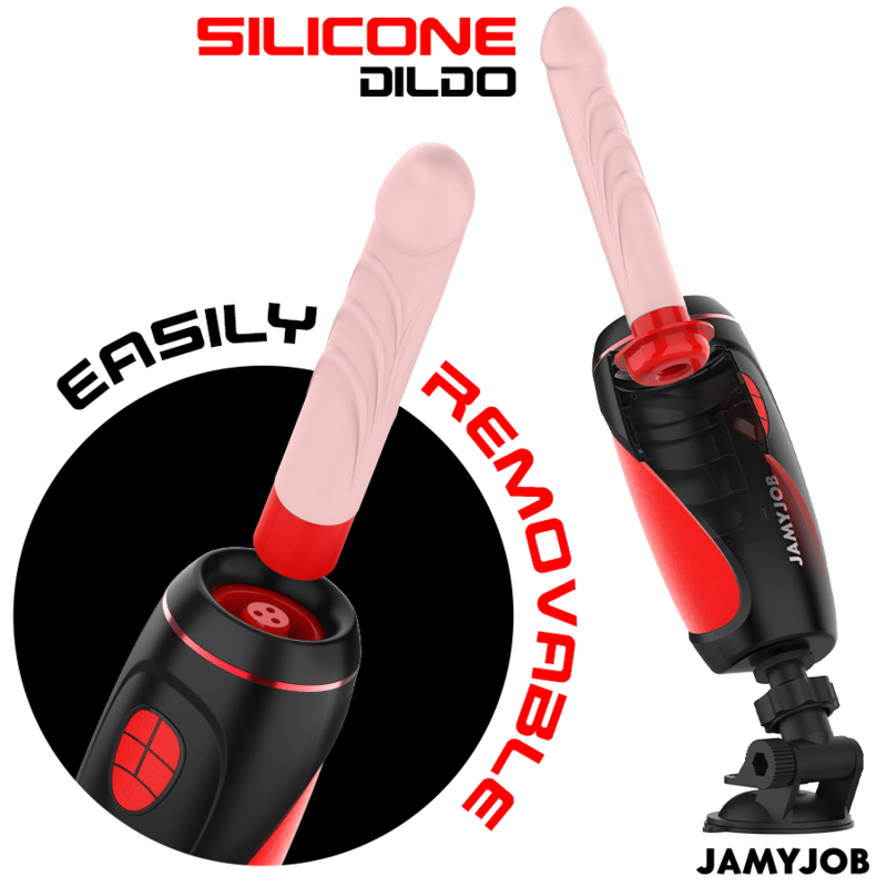 JAMYJOB - PYSTON BASE AUTOMATISCHER MASTURBATOR MIT FERNBEDIENUNG - Sexotim