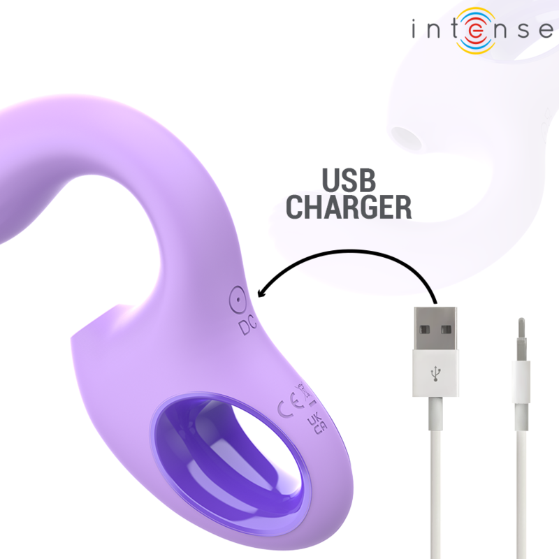 INTENSE - BAXTER VIBRATOR & STIMULATOR VIOLETT - Sexotim