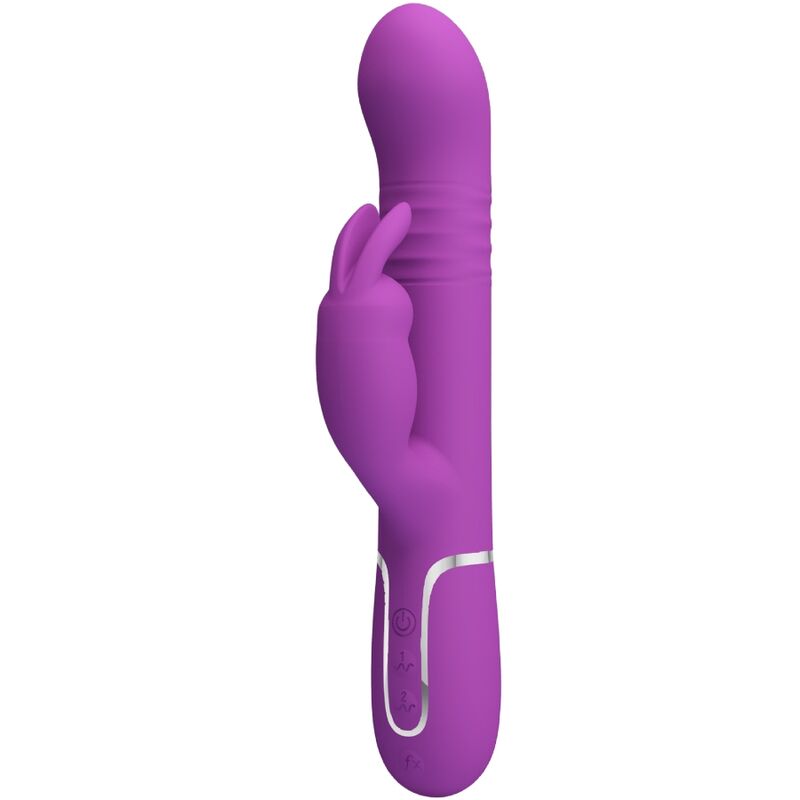 PRETTY LOVE - COALE 4 IN 1 MULTIFUNKTIONS-RABBIT-VIBRATOR LILA - Sexotim
