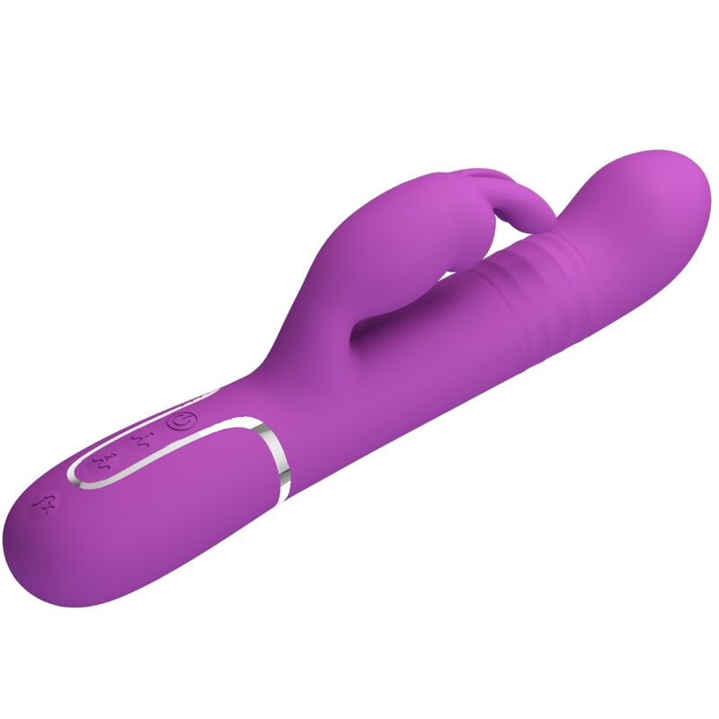 PRETTY LOVE - COALE 4 IN 1 MULTIFUNKTIONS-RABBIT-VIBRATOR LILA - Sexotim