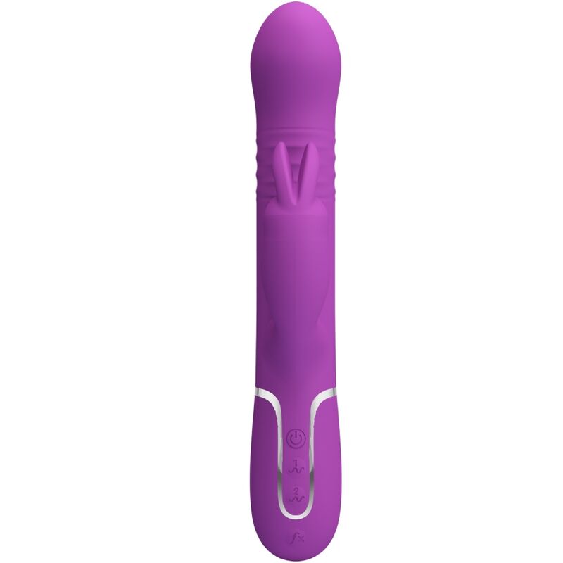 PRETTY LOVE - COALE 4 IN 1 MULTIFUNKTIONS-RABBIT-VIBRATOR LILA - Sexotim