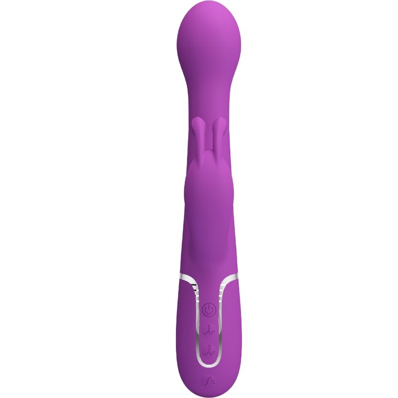 PRETTY LOVE - DEJON 3 IN 1 MULTIFUNKTIONS-RABBIT-VIBRATOR LILA - Sexotim