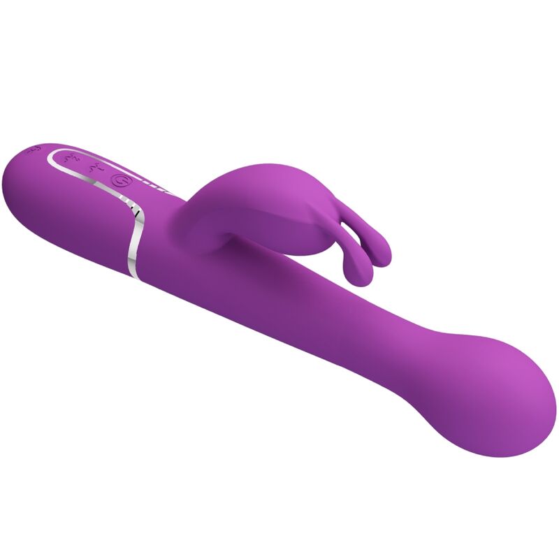 PRETTY LOVE - DEJON 3 IN 1 MULTIFUNKTIONS-RABBIT-VIBRATOR LILA - Sexotim