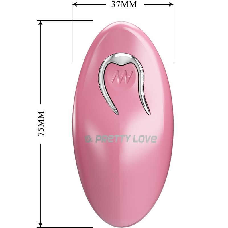 PRETTY LOVE - CAILEY NIPPELKLEMMEN 10 VIBRATIONEN FERNBEDIENUNG ROSA - Sexotim