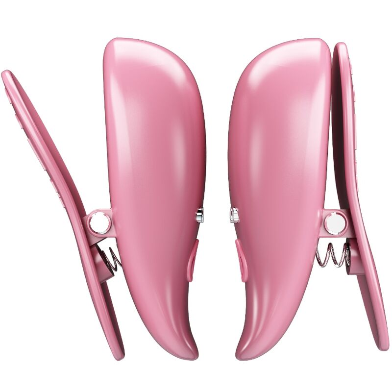 PRETTY LOVE - CAILEY NIPPELKLEMMEN 10 VIBRATIONEN FERNBEDIENUNG ROSA - Sexotim