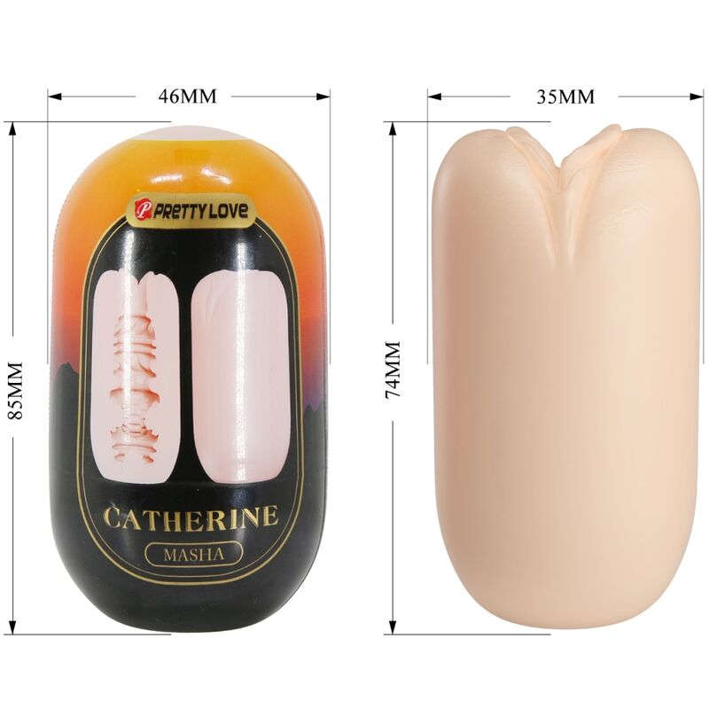PRETTY LOVE - MASHA PACK 18 VERSCHIEDENE MÄNNLICHE MASTRUBATOREN - Sexotim