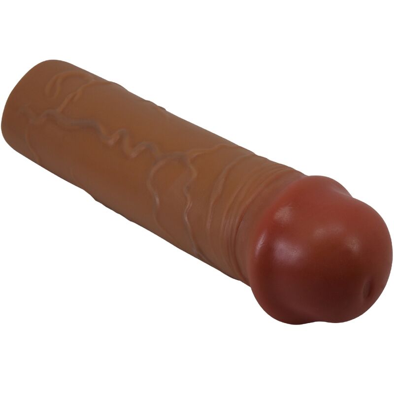 PRETTY LOVE - NILE PENISHÜLLE MIT 2,5 CM VERLÄNGERUNG MULATTE - Sexotim
