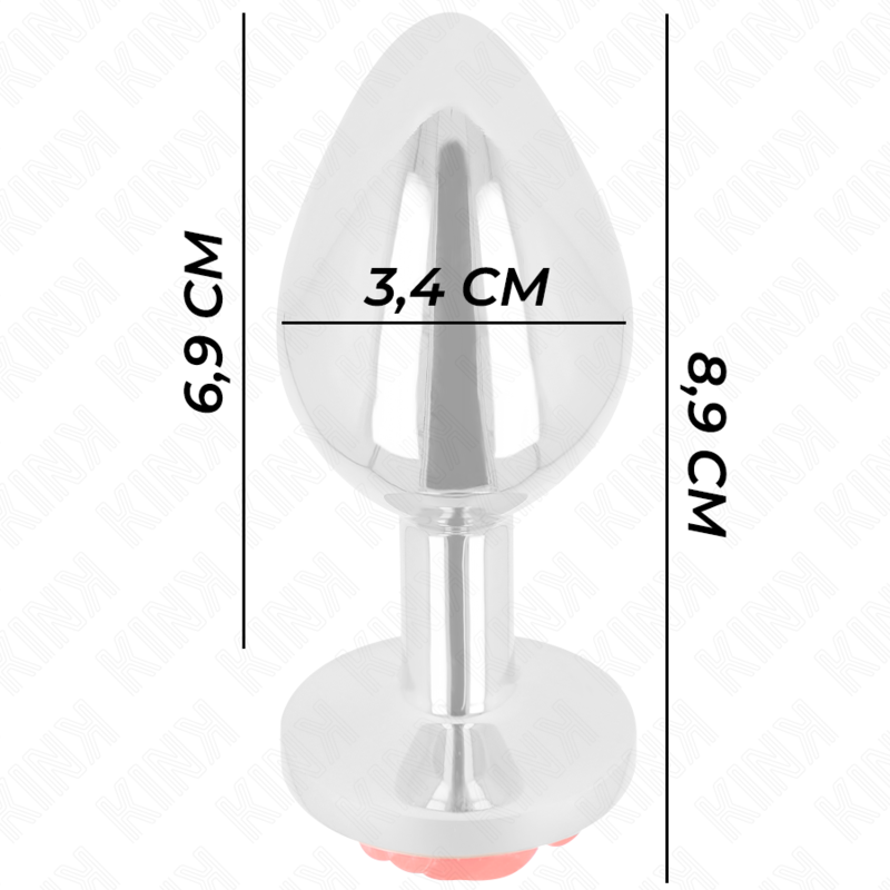 KINK - PLUG ANAL ROSE ROT GRÖSSE M - Sexotim
