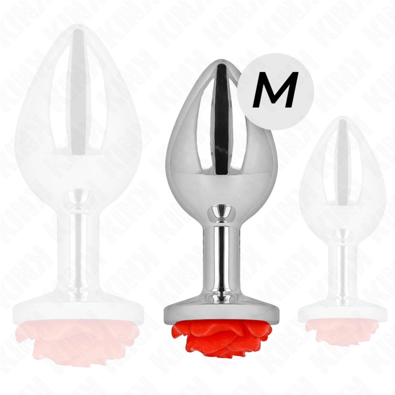KINK - PLUG ANAL ROSE ROT GRÖSSE M - Sexotim