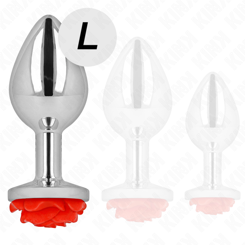 KINK - PLUG ANAL ROSE ROT GRÖSSE L - Sexotim