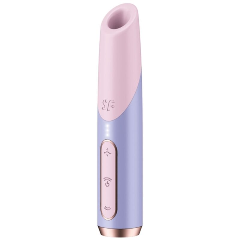 SATISFYER - BOLD KISS WAVE KLITORIS-STIMULATOR ROSA / VIOLETT - Sexotim