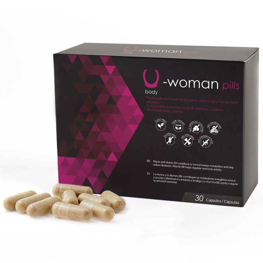 500 COSMETICS - U-WOMAN STEIGERT DIE LIBIDO DER FRAU - 30 KAPSELN - Sexotim