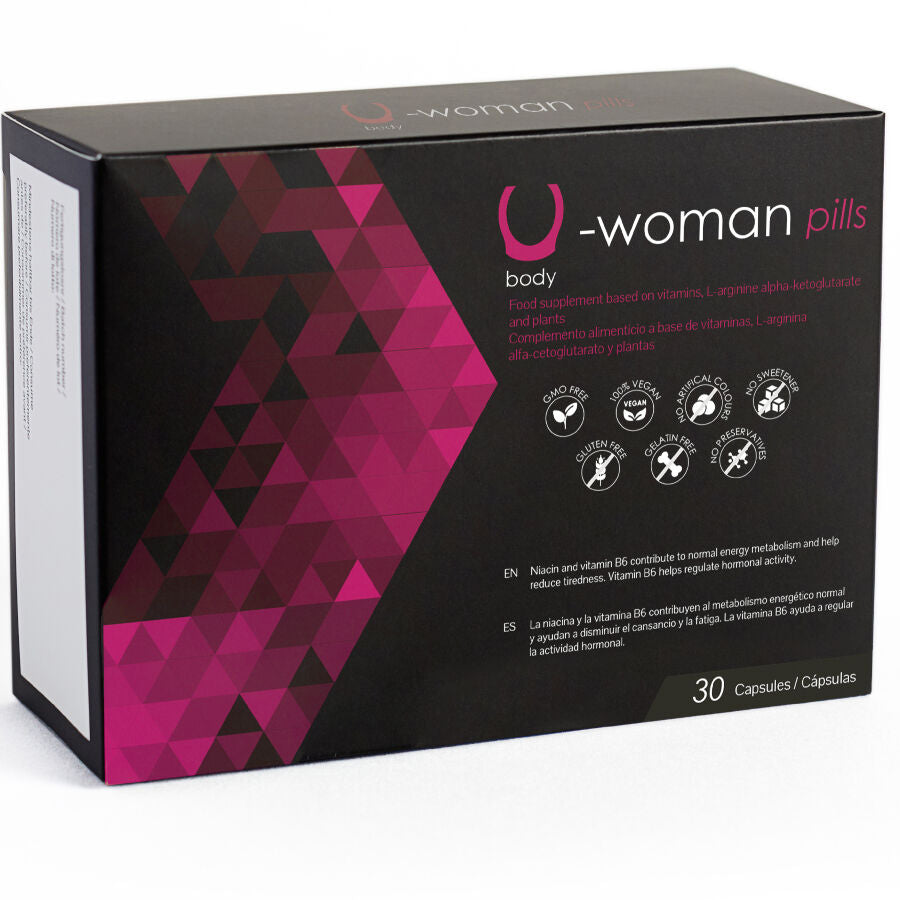 500 COSMETICS - U-WOMAN STEIGERT DIE LIBIDO DER FRAU - 30 KAPSELN - Sexotim