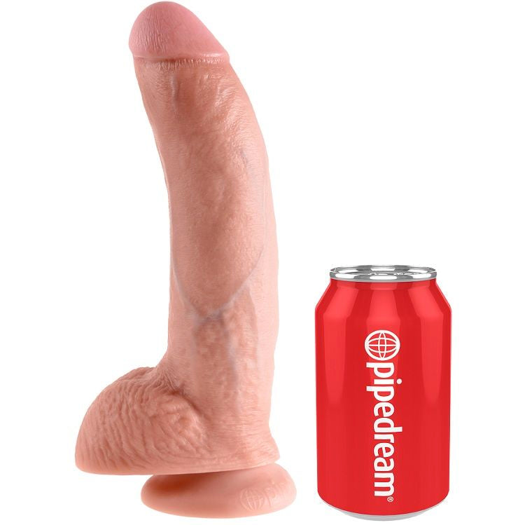 KING COCK - 9 REALISTISCHER PENIS MIT HODEN 22.9 CM - Sexotim