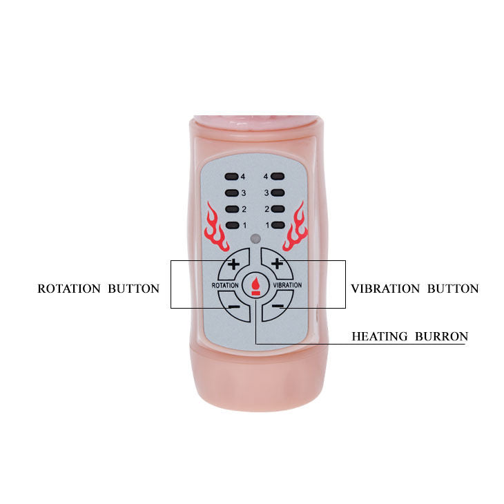 BAILE - FIRE BUNNY ROTATOR MIT FEUERSYSTEM - Sexotim